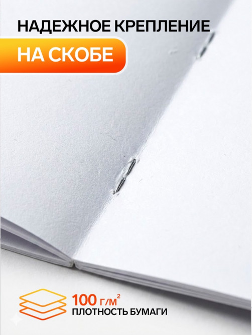 Альбом для рисования Calligrata А4, 20 листов, на скрепке, плотность листов 100 г/м², обложка из мелованного картона