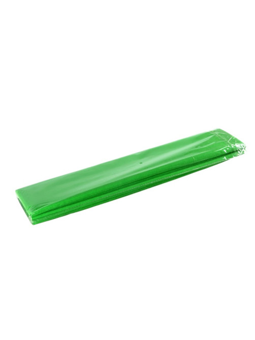 Бумага крепированная 50×200 см, в рулоне, 32 г/м², зелёная
