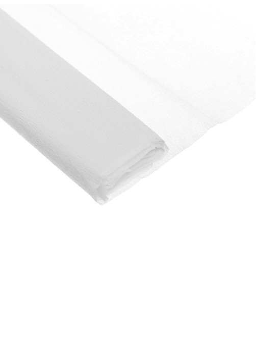 Бумага крепированная 50×200 см, в рулоне, 32 г/м², белый