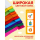 Набор бумаги крепированной «Классика», рулон, 10 штук/10 цветов, 50×200 см, 30 г/м²