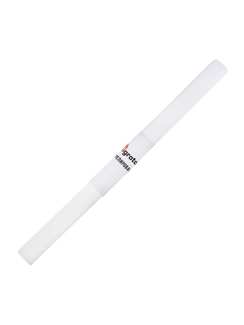 Бумага крепированная 50×200 см, в рулоне, 32 г/м², белый