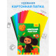 Картон цветной двухсторонний «Чебурашка. Мульти-Пульти», А4, мелованный