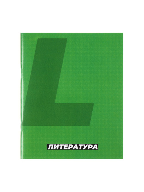 Набор предметных тетрадей Calligrata. MonoTone, 10 предметов, 36 листов, со справочным материалом, серые листы, обложка из мелованной бумаги