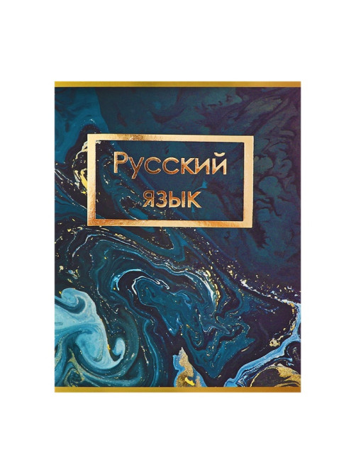 Набор предметных тетрадей Calligrata «Мрамор тёмный», 10 предметов, 48 листов, со справочным материалом, обложка из мелованного картона