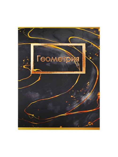 Набор предметных тетрадей Calligrata «Мрамор тёмный», 10 предметов, 48 листов, со справочным материалом, обложка из мелованного картона