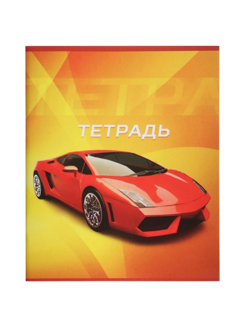 Комплект тетрадей, 48 листов в клетку, Calligrata «Авто», серые листы, 5 штук