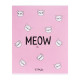 Тетрадь 48 листов в клетку, Calligrata Meow, МИКС