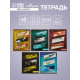 Тетрадь 48 листов в клетку Calligrata «Спорт», МИКС