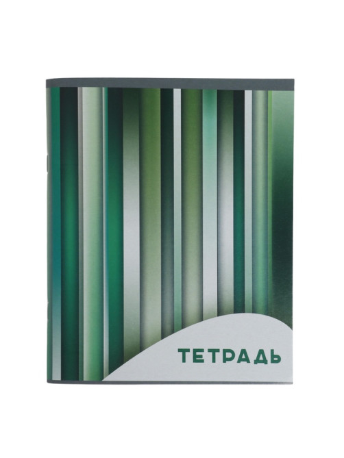 Набор тетрадей, 96 листов в клетку, Calligrata «Яркие полосы», серые листы, 4 штуки