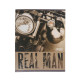 Тетрадь 48 листов в клетку, Calligrata, Real Man, МИКС