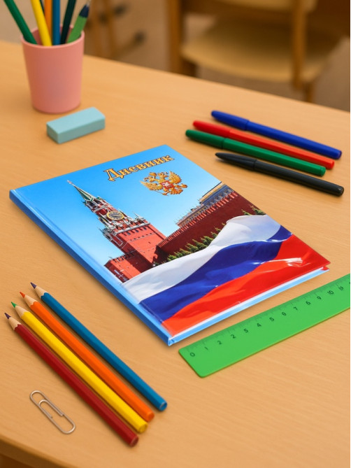 Дневник школьный для 1-11 классов, «Символика-1», твёрдая обложка 7БЦ, глянцевая ламинация, 40 листов