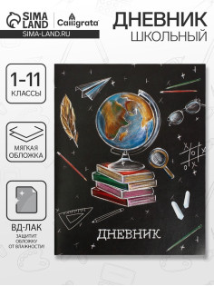 Дневник школьный для 1-11 классов, «Школа», мягкая обложка, 40 листов