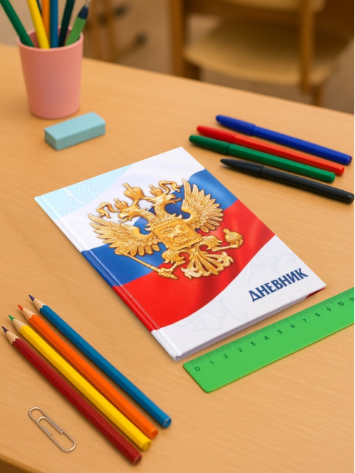 Дневник универсальный для 1-11 классов, «Символика-5», твердая обложка 7БЦ, глянцевая ламинация, 40 листов