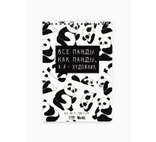 Скетчбук А5, 40 л 100 г/м² «Панда»