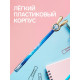 Ручка-прикол Calligrata «Блеск Ушки», чёрный стержень, гелевая, МИКС