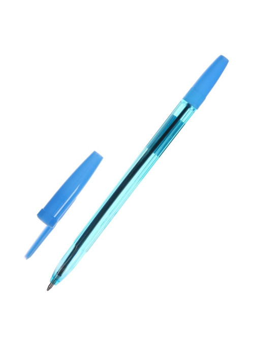Ручка шариковая Calligrata. NEON, синий стержень, узел 0.7 мм, МИКС