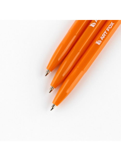 Ручка шариковая с колпачком, пишущий узел 0.7 м «ArtFox»