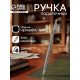 Ручка подарочная Calligrata, шариковая, поворотная, корпус металлический, серебристый