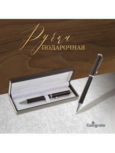 Ручка подарочная, шариковая «Директор» в кожзам футляре, поворотная