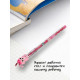 Карандаш-прикол секционный Calligrata «Зайка», НВ, МИКС