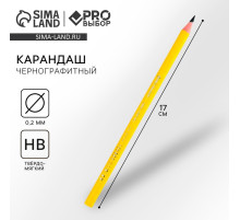 Карандаш простой чернографитный НВ PROвыбор «Градиент»