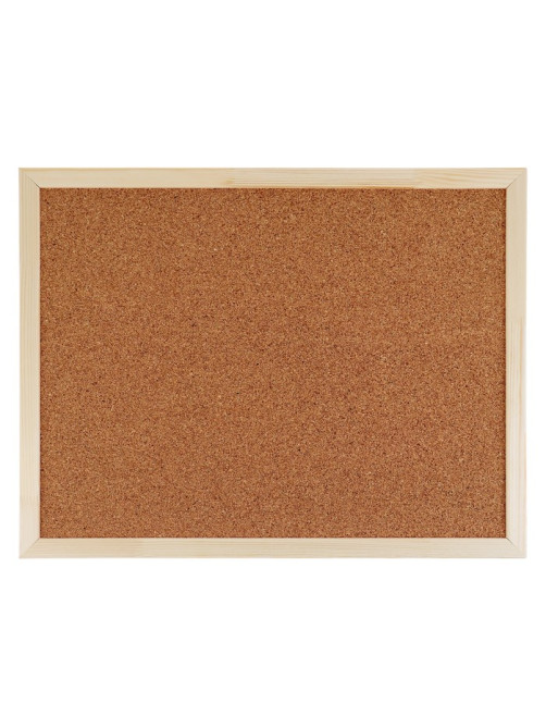 Доска пробковая Calligrata LINE, В1104, 45×60 см, в деревянной раме
