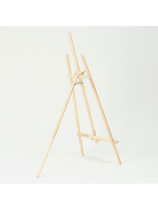 Мольберт тип «Лира» 175×64 см, с бегунком, неокрашенное дерево, Calligrata