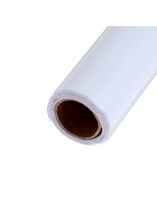 Плёнка самоклеящаяся 0.45×3 м, 80 мкм, белая