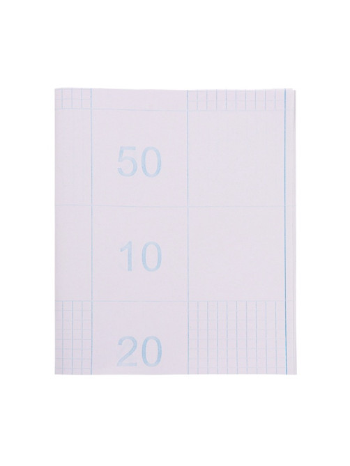 Пленка самоклеящаяся, 50×30 см, прозрачная, 10 листов, 50 мкм