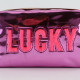 Пенал школьный, искусственная кожа, Lucky, 18×10×7 см