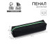 Пенал школьный, искусственная кожа«Черный»19×8×3 см