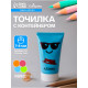Точилка Calligrata «Тюбик», с контейнером, МИКС