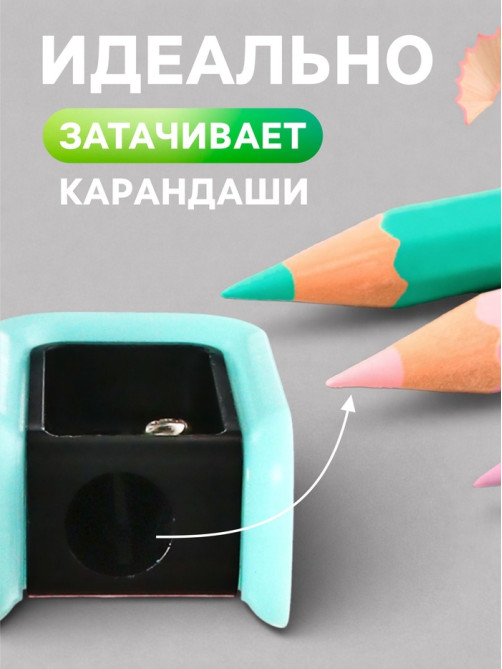 Набор точилок Calligrata «Пастель», 5 штук