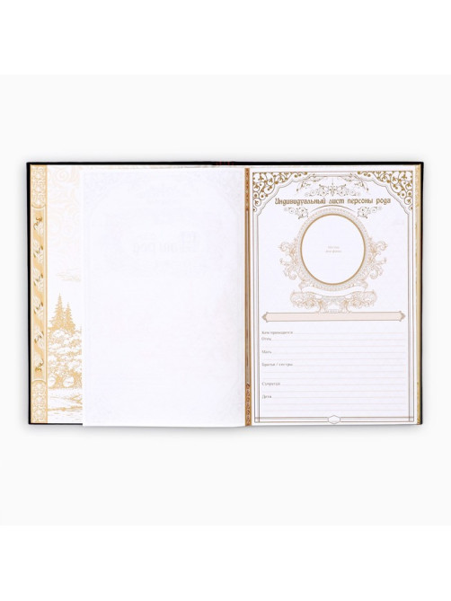 Родословная книга «Наша Семья», 50 листов, 22×31 см