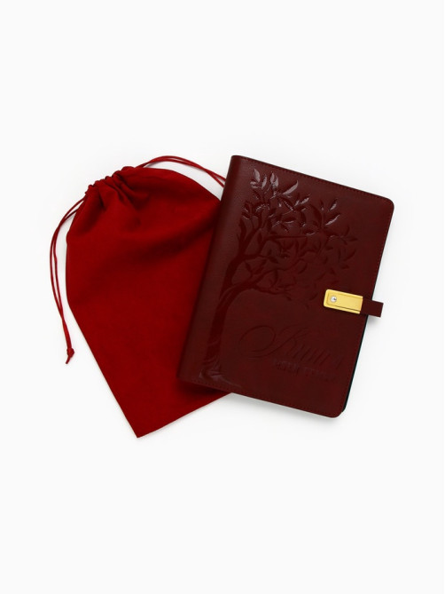Родословная книга со встроенной флешкой 16 Gb «Книга всей семьи», 17.5×23 см