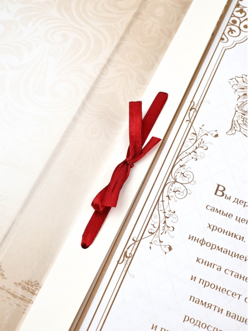Родословная книга «Семейная летопись», перо, 50 листов, 22×31 см