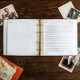 Родословная книга «Семейная», с деревянным элементом, 84 страницы, 24.5×23×4 см