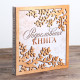 Родословная фото книга «Родословная книга» с деревянным элементом, 27.5×25 см