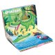Книжка - панорамка 3D «Кто живёт в зоопарке?», 12 стр.