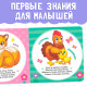Картонная книга «Мамы и малыши», 10 стр.