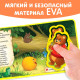 Книжка с мягкими пазлами EVA «Колобок», 12 стр.