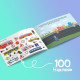 Наклейки детские «100 наклеек. Транспорт», 12 стр.