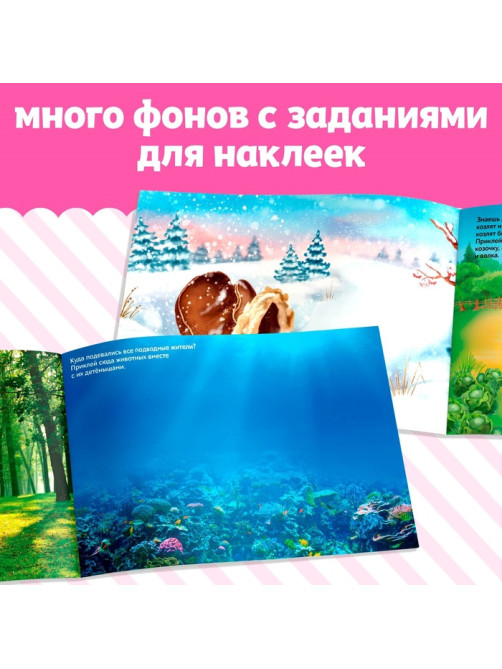 Альбомы «250 наклеек», набор, 2 шт. по 8 стр.