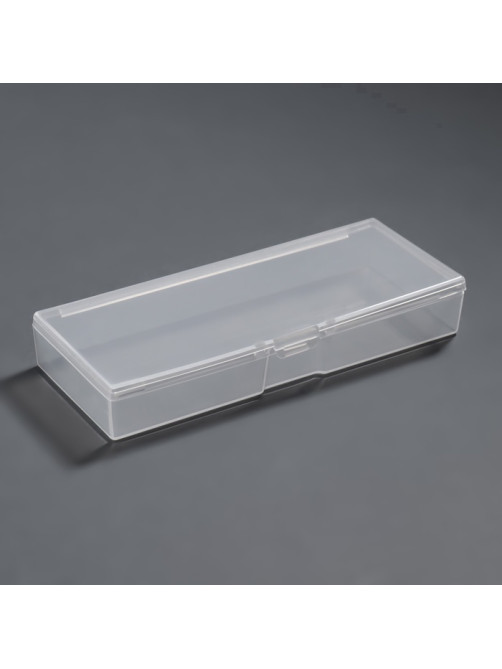 Бокс для хранения мелочей, 14×6×2 см, прозрачный