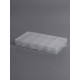 Органайзер для хранения мелочей, с подвесом, 15 ячеек, 17.5×10×2 см