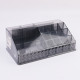 Органайзер для хранения косметики, 16 секций, 12.5×21.5×8 см, чёрный