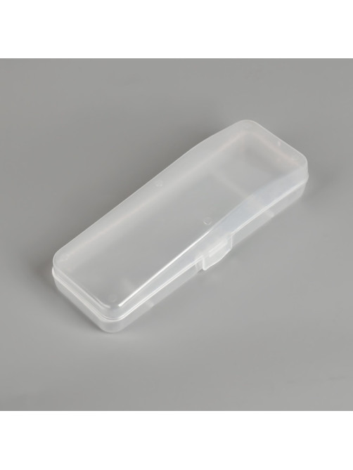 Футляр для бритвы,15×5×3 см, прозрачный