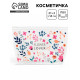 Косметичка из прозрачного PVC 21×2×14 см Flower Lover