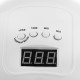 Лампа для маникюра Luazon LUF-01, UV/LED, 24 диода, 48 Вт, таймер, USB, белая