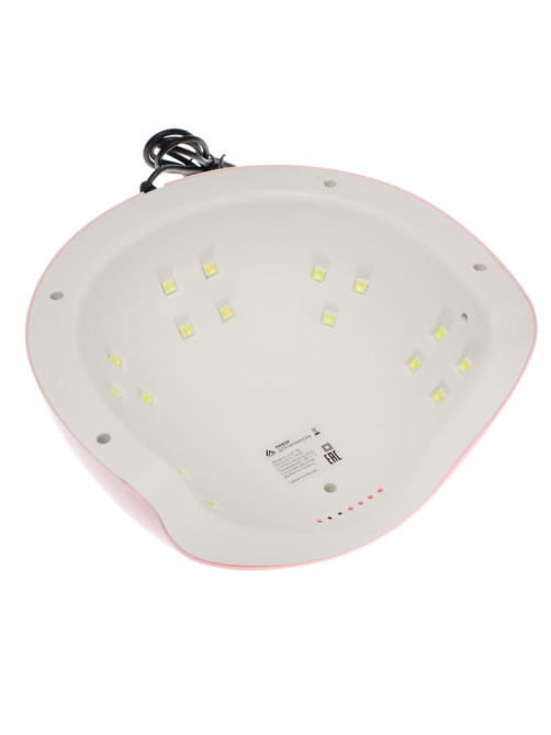Набор для маникюра Luazon, лампа LUF-19, UV/LED, 18 диодов, 54 Вт, инструменты, лаки